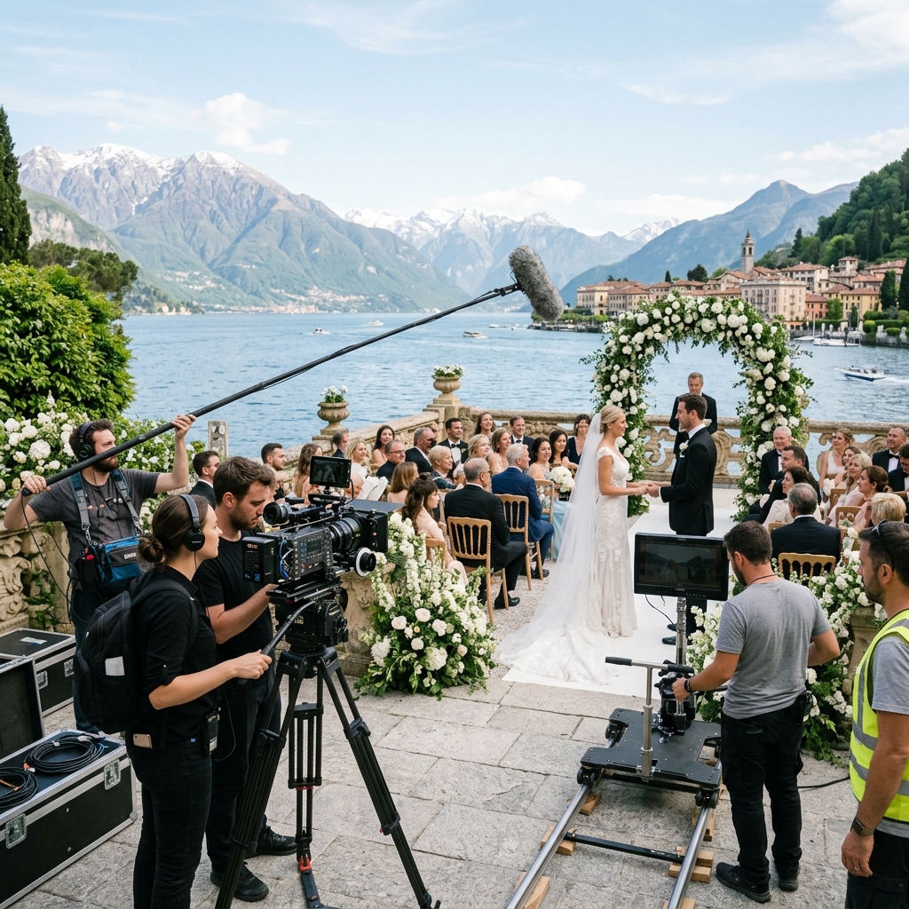 Como Lake Wedding